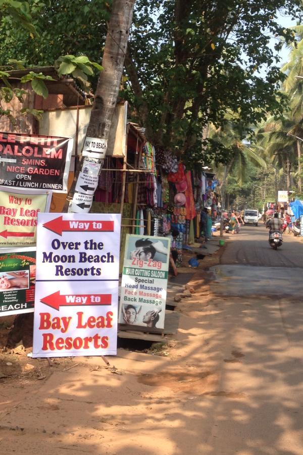 Over The Moon Beach Resorts Palolem Exterior foto